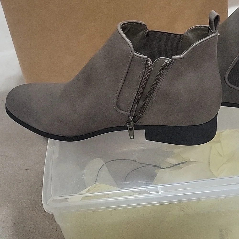Gray Booties - Picture 3 of 4